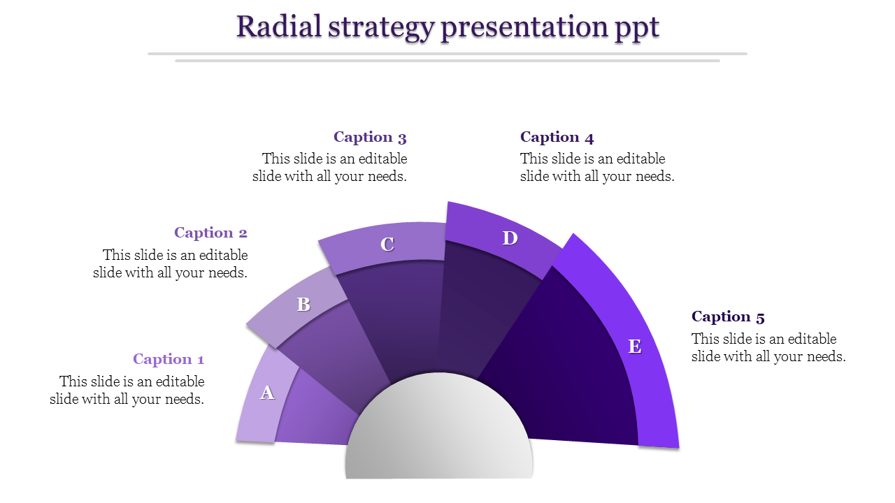 strategy presentation ppt-Radial strategy presentation ppt-Purple